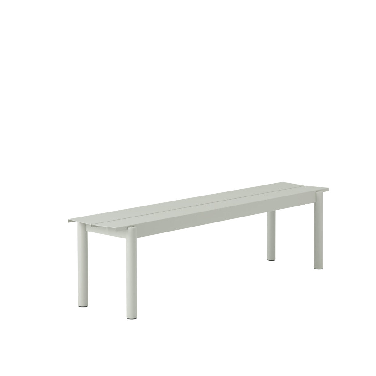 Muuto Linear Steel Bænk 170cm - Grå Muuto Linear Steel Bænk 170cm - Grå