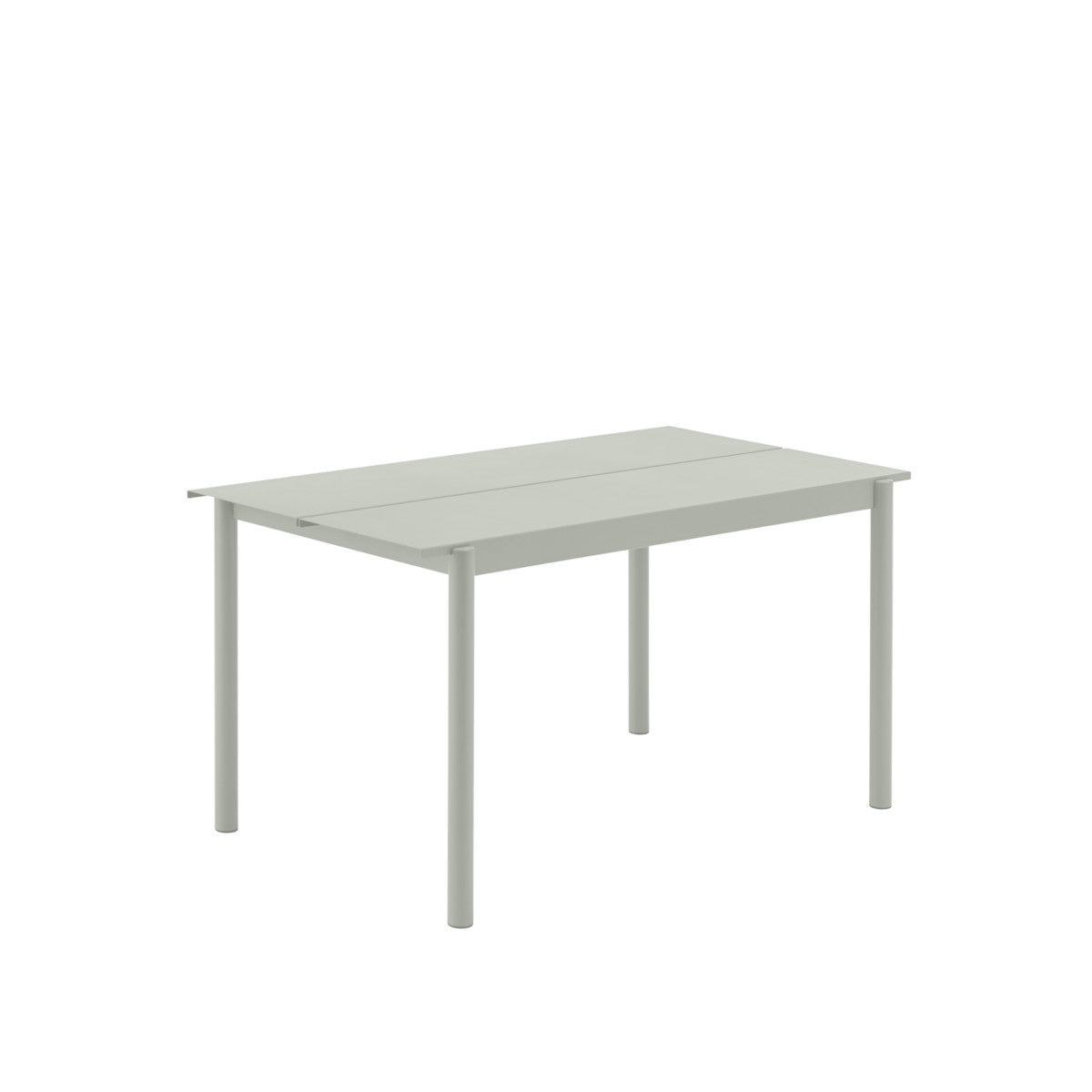 Muuto Linear Steel Bord - 140x75cm - Grå