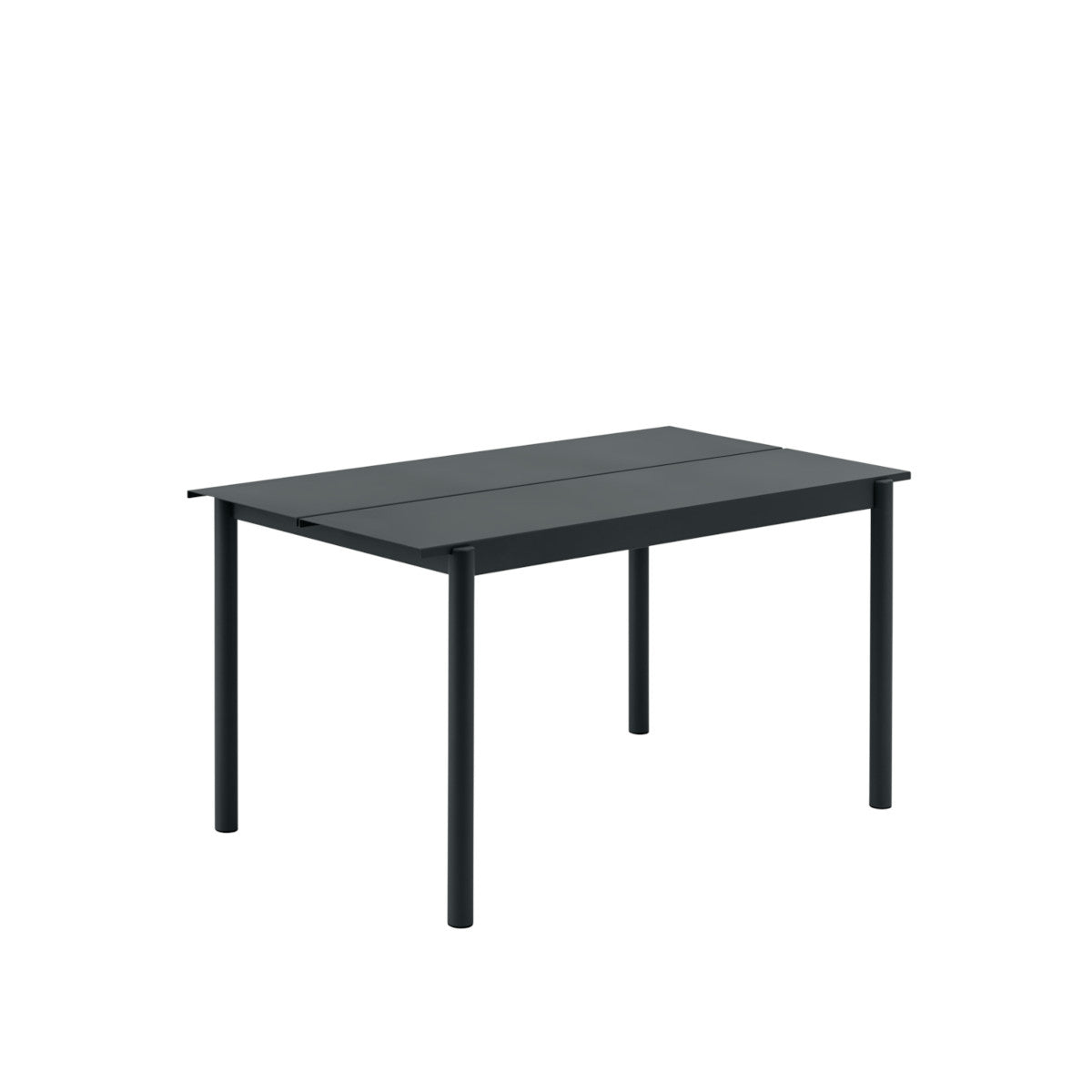 Muuto Linear Steel Bord - 140x75cm - Sort