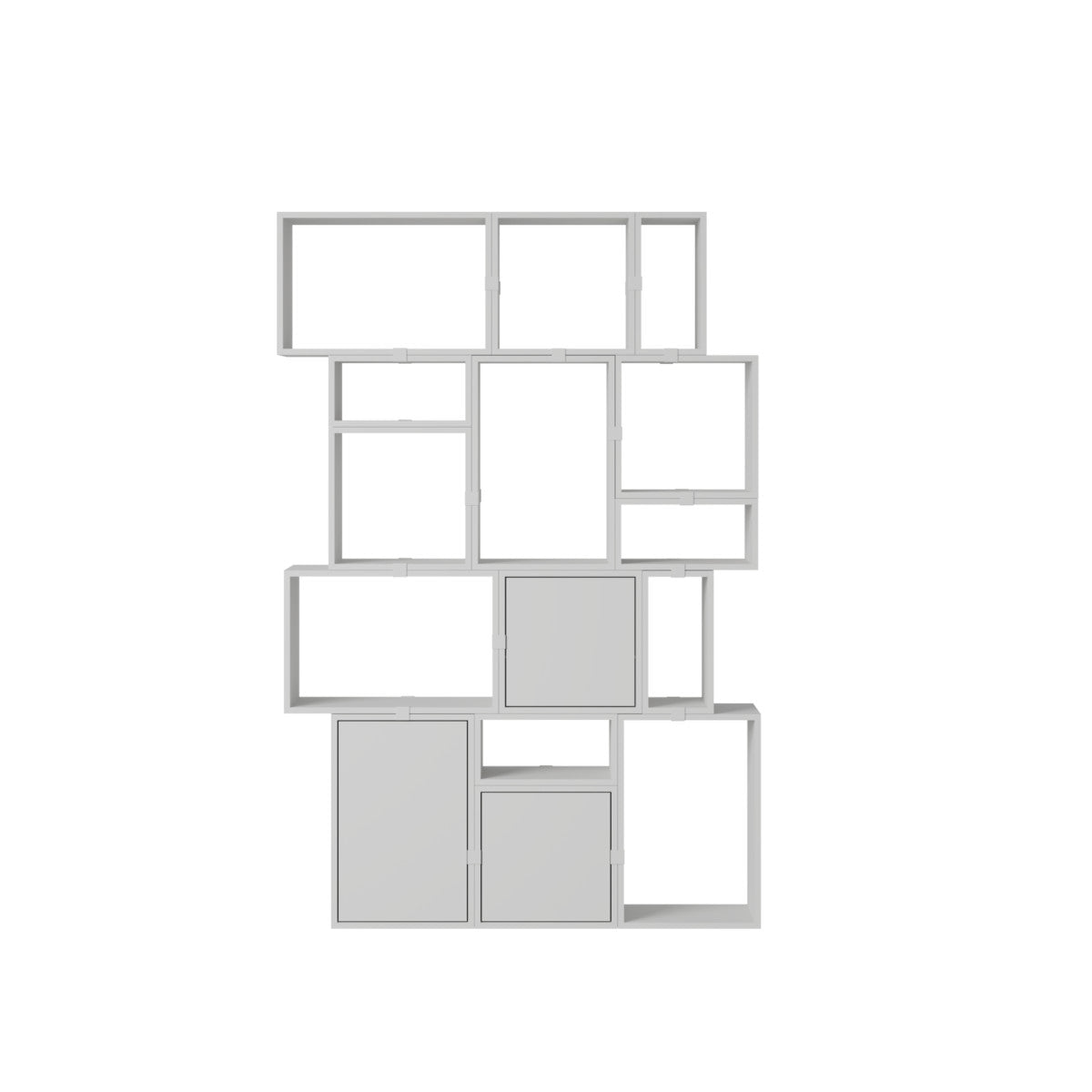 Muuto Stacked Bookcase - Config 2 - Grå