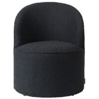 Cozy Living Effie loungestol - bouclé - coal
