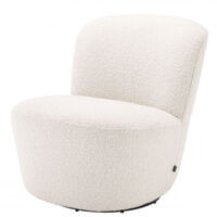 Eichholtz Doria Swivel stol - bouclé