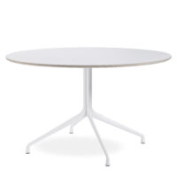 HAY About A Table (AAT20) - Ø:128cm. - Hvid Laminat