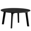 HAY Cph Deux 250 Sofabord - Ø75cm - Sort