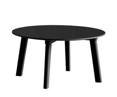 HAY Cph Deux 250 Sofabord - Ø75cm - Sort
