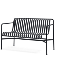 HAY Palissade Dining Bench - Anthracite Grå