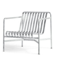 HAY Palissade Lav Lounge Stol - Galvaniseret