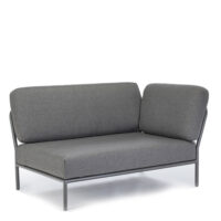 HOUE Level lounge - hjørnemodul - højre vendt - Dark Grey
