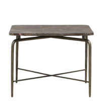 House Doctor Square Sofabord - Brun - 60x60cm.