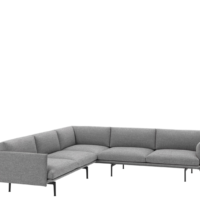 Muuto - Outline Hjørnesofa - Hallingdal 166