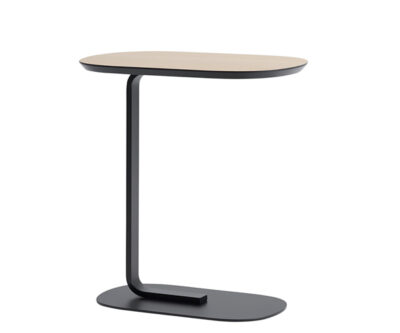 Muuto Relate Sidetable - Sort/Eg