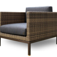 Royal Teak Sistema Lounge Stol - Lava Weave