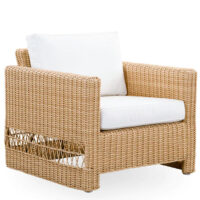 Sika Design Carrie Loung Stol - Alu Natural - Inkl. Hynder