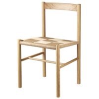 Stine Weigelt stol - J178 Lønstrup - Eg/flet