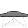 Swedese Flower Mono Sofabord - 114x107 - Sort - Krom