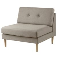 Unit 10 modulsofa - L42 Firhøj - Beige midtermodul
